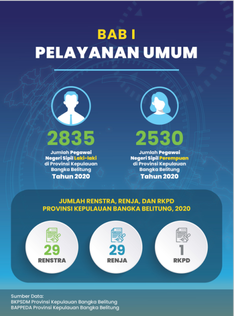 Data Pelayanan Umum Publikasi Statistik Sektoral 2021